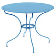 Fermob Opera+ Table Ø 96cm Bleu maya E1 