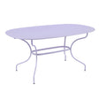 Fermob Opéra+ Table ovale 160 x 90cm Guimauve D1 