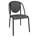 Fermob Parisienne 21 Chaise Tressage Essentiel Réglisse 42EC 
