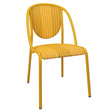 Fermob Parisienne 21 Chaise Tressage Lignes Miel C6HD 