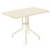 Fermob Pétale Table 110 x 70cm Beige latte E8 