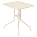 Fermob Pétale Table 60 x 70cm Beige latte E8 
