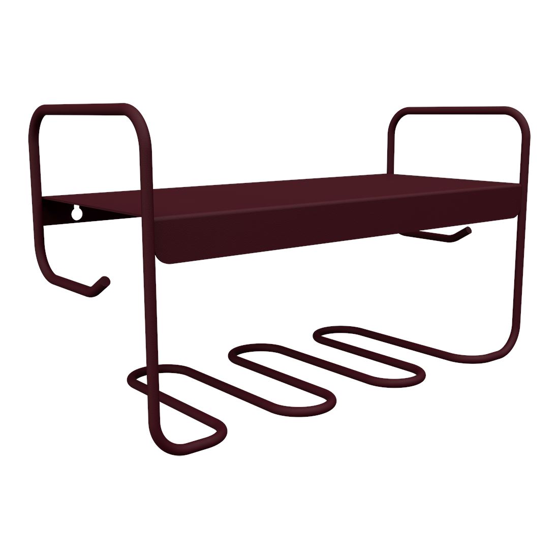 Fermob Picolino Etagère murale Cerise noire B9 