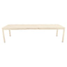Fermob Ribambelle Table 3 allonges xl 149/299 x 100cm Beige latte E8 