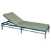 Fermob Rivage Bain de soleil Bleu acapulco 21 Natté Sunbrella Cactus 82 