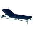 Fermob Rivage Bain de soleil Bleu acapulco 21 Teint Masse Bleu Nuit M0754 