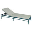 Fermob Rivage Bain de soleil Bleu acapulco 21 Teint Masse Mix Vert Prairie M01354 