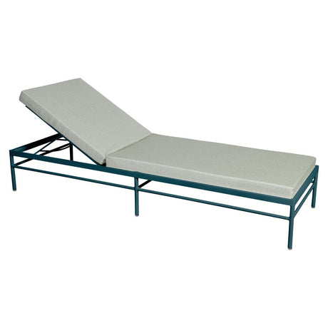 Fermob Rivage Bain de soleil Bleu acapulco 21 Teint Masse Mix Vert Prairie M01354 