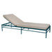 Fermob Rivage Bain de soleil Bleu acapulco 21 Teint Masse Texture Stracciatella M01284 