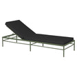 Fermob Rivage Bain de soleil Cactus 82 Natté Sunbrella Gris Nuit M01282 