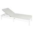 Fermob Rivage Bain de soleil modulable Blanc coton 01 Perle D4 