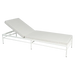 Fermob Rivage Bain de soleil modulable Blanc coton 01 Perle D4 