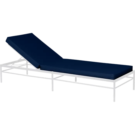 Fermob Rivage Bain de soleil modulable Blanc coton 01 Teint Masse Bleu Nuit M0754 
