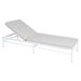 Fermob Rivage Bain de soleil modulable Blanc coton 01 Teint Masse Texture Osier M0605 