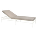 Fermob Rivage Bain de soleil modulable Blanc coton 01 Teint Masse Texture Stracciatella M01284 