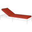 Fermob Rivage Bain de soleil modulable Blanc coton 01 Teint Masse Tomette M0772 