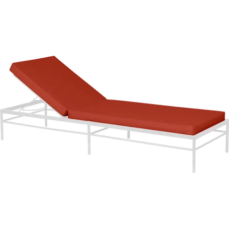 Fermob Rivage Bain de soleil modulable Blanc coton 01 Teint Masse Tomette M0772 