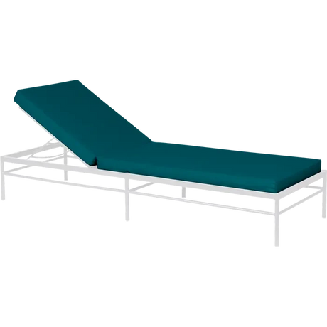 Fermob Rivage Bain de soleil modulable Blanc coton 01 Teint Masse Vert Paon cru M01353 