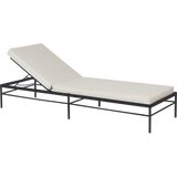 Fermob Rivage Bain de soleil modulable Réglisse 42 Natté Sunbrella Ficelle M0610 