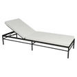 Fermob Rivage Bain de soleil modulable Réglisse 42 Perle D4 