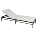 Fermob Rivage Bain de soleil modulable Réglisse 42 Perle D4 