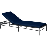 Fermob Rivage Bain de soleil modulable Réglisse 42 Teint Masse Bleu Nuit M0754 
