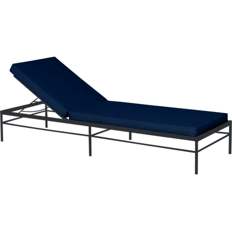 Fermob Rivage Bain de soleil modulable Réglisse 42 Teint Masse Bleu Nuit M0754 
