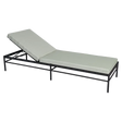 Fermob Rivage Bain de soleil modulable Réglisse 42 Teint Masse Mix Vert Prairie M01354 