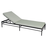 Fermob Rivage Bain de soleil modulable Réglisse 42 Teint Masse Mix Vert Prairie M01354 