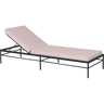 Fermob Rivage Bain de soleil modulable Réglisse 42 Teint Masse Papyrus M0602 