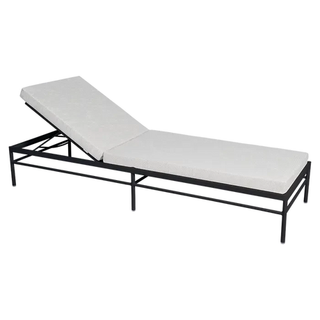 Fermob Rivage Bain de soleil modulable Réglisse 42 Teint Masse Texture Osier M0605 