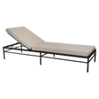 Fermob Rivage Bain de soleil modulable Réglisse 42 Teint Masse Texture Stracciatella M01284 