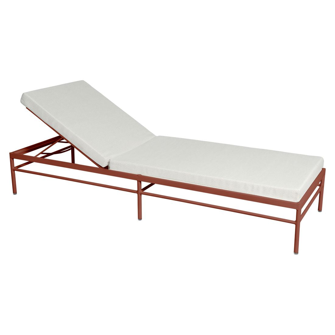 Fermob Rivage Bain de soleil Ocre rouge 20 Perle D4 