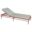 Fermob Rivage Bain de soleil Ocre rouge 20 Teint Masse Mix Vert Prairie M01354 
