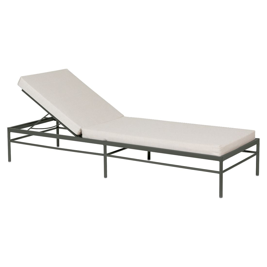 Fermob Rivage Bain de soleil Romarin 48 Natté Sunbrella Ficelle M0610 