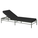 Fermob Rivage Bain de soleil Romarin 48 Natté Sunbrella Gris Nuit M01282 