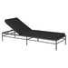 Fermob Rivage Bain de soleil Romarin 48 Natté Sunbrella Gris Nuit M01282 