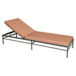 Fermob Rivage Bain de soleil Romarin 48 Natté Sunbrella Pêche M0138 