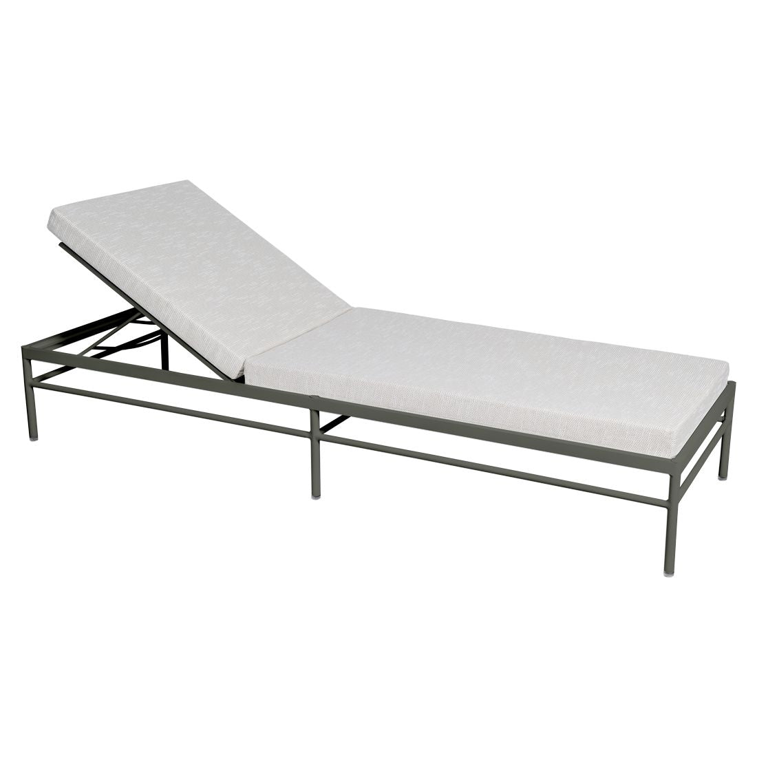 Fermob Rivage Bain de soleil Romarin 48 Teint Masse Texture Osier M0605 