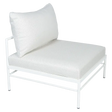 Fermob Rivage Chauffeuse Blanc coton 01 Perle D4 