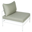 Fermob Rivage Chauffeuse Blanc coton 01 Teint Masse Mix Vert Prairie M01354 