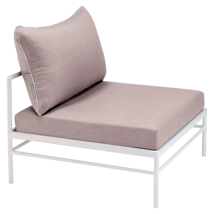 Fermob Rivage Chauffeuse Blanc coton 01 Teint Masse Papyrus M0602 