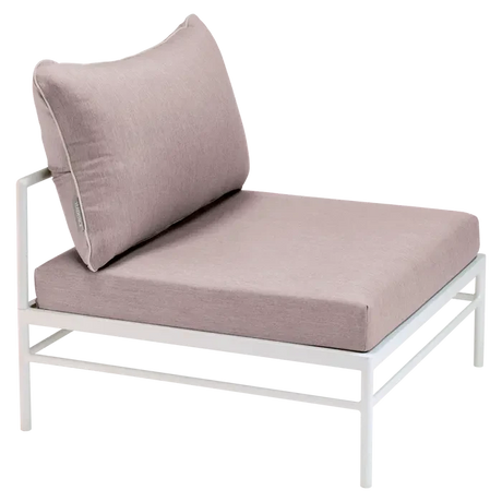Fermob Rivage Chauffeuse Blanc coton 01 Teint Masse Papyrus M0602 