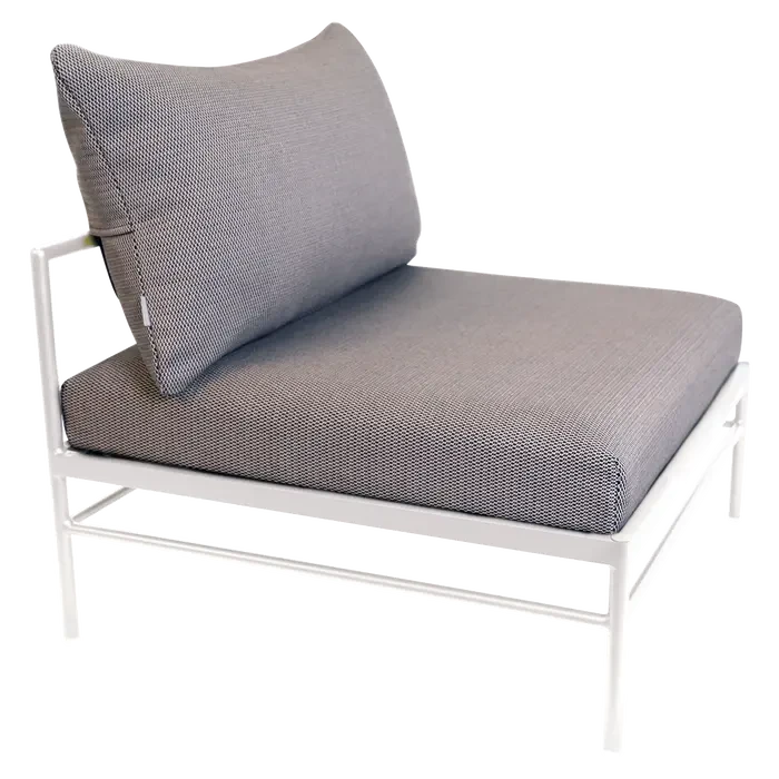 Fermob Rivage Chauffeuse Blanc coton 01 Teint Masse Texture Stracciatella M01284 