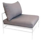 Fermob Rivage Chauffeuse Blanc coton 01 Teint Masse Texture Stracciatella M01284 