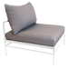 Fermob Rivage Chauffeuse Blanc coton 01 Teint Masse Texture Stracciatella M01284 