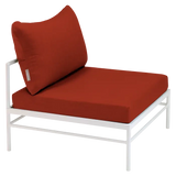 Fermob Rivage Chauffeuse Blanc coton 01 Teint Masse Tomette M0772 