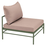 Fermob Rivage Chauffeuse Cactus 82 Natté Sunbrella Ficelle M0610 