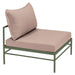 Fermob Rivage Chauffeuse Cactus 82 Natté Sunbrella Ficelle M0610 