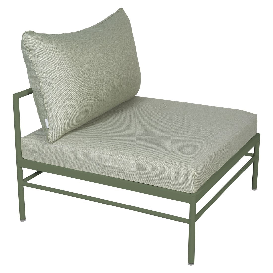 Fermob Rivage Chauffeuse Cactus 82 Teint Masse Mix Vert Prairie M01354 